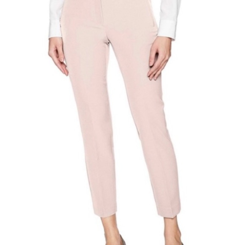 Adrianna Papell Woman’s Pink Blush Ankle Pants Sz 4